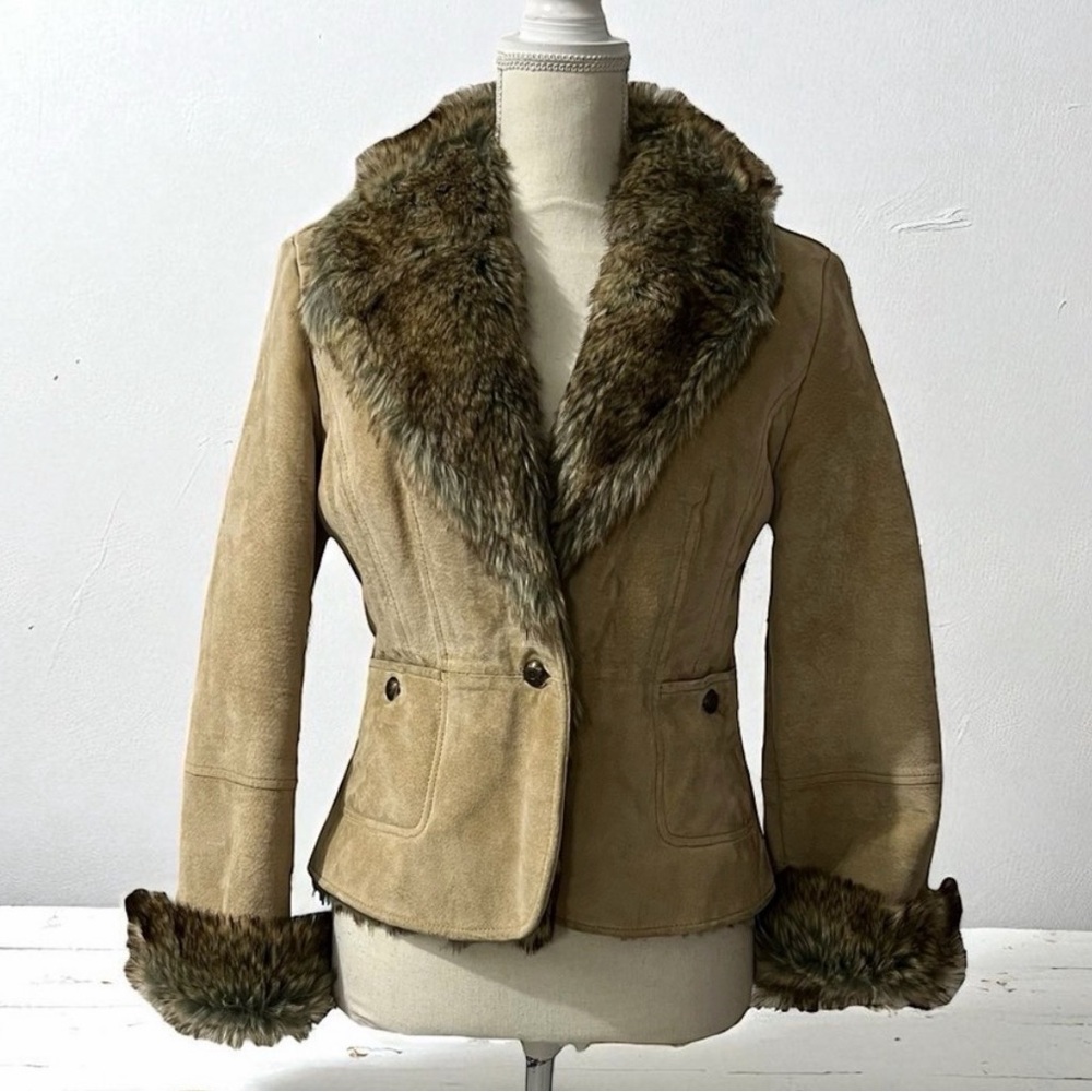 Women’s Suede Fur Jacket